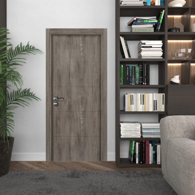 Usa de interior din MDF Idealine  model 9220  Natural light wenge  2010/810