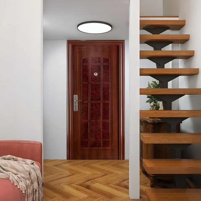 Usa metalica intrare REG 05  maro  86 x 205 cm  dreapta