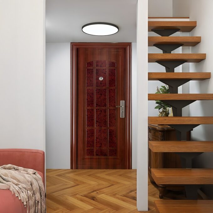 Usa metalica intrare REG 05  maro  86 x 205 cm  stanga