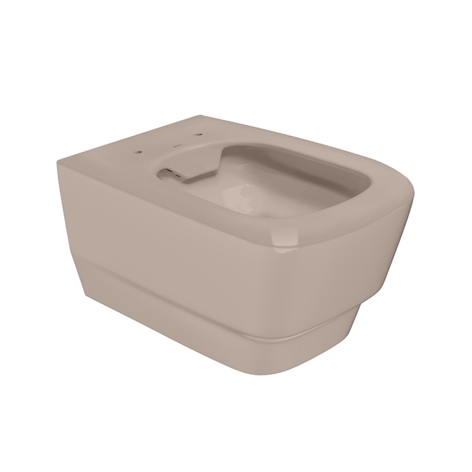 Vas WC suspendat rimless Celesta Gemma  53 x 35 5 cm  ceramica  bej