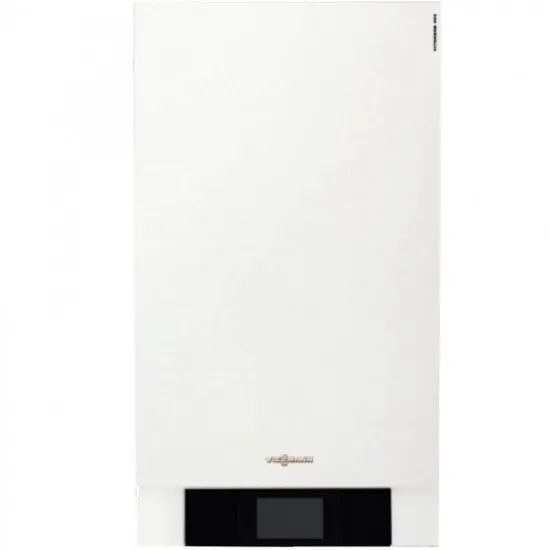 Centrala termica in condensare Viessmann Vitodens 200-W,Vitotronic 100 HC1B 80 KW, kit de evacuare inclus 1 Centrala termica in condensare Viessmann Vitodens 200-W,Vitotronic 100 HC1B 80 KW, kit de evacuare inclus
